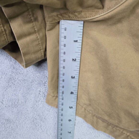 Mens Red Head Tan Cargo Shorts 100% Cotton Elastic Waist Utility Pockets Size 36 - Picture 7 of 9